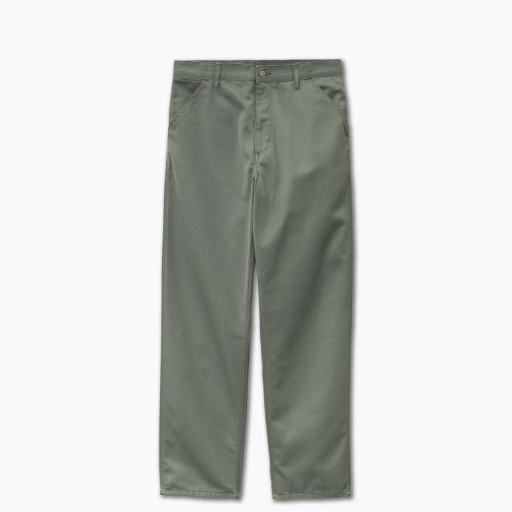 Carhartt WIP Simple Pant 'Denison' Smoke Green Rinsed