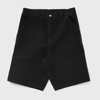 Carhartt WIP Single Knee Short 'Dearborn' Black Aged