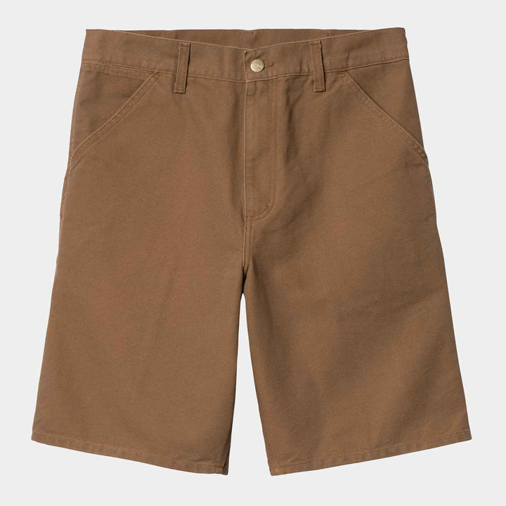Carhartt WIP Single Knee Short 'Dearborn' Hamilton Brown