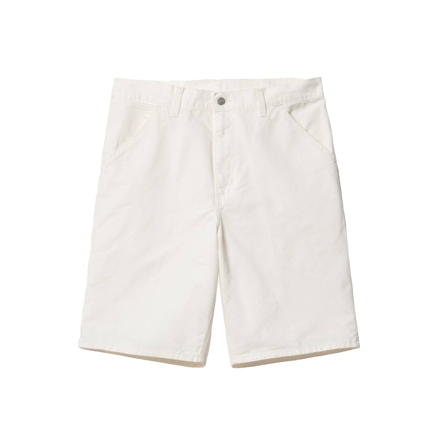 Carhartt WIP Single Knee Short 'Newcomb' Off White