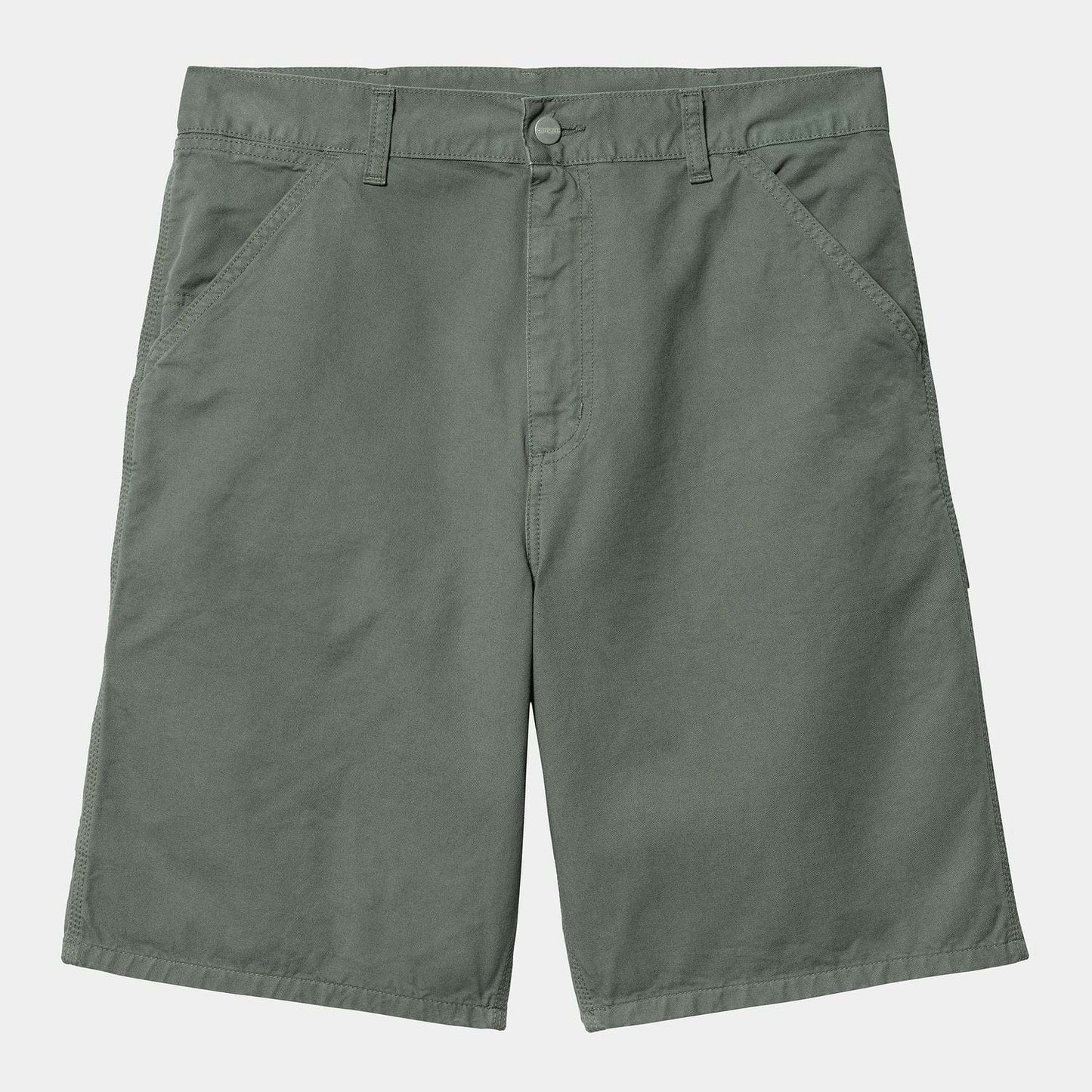 Carhartt WIP Single Knee Short 'Newcomb' Park (garment dyed)