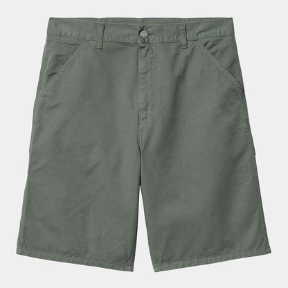 Carhartt WIP Single Knee Short 'Newcomb' Park (garment dyed)