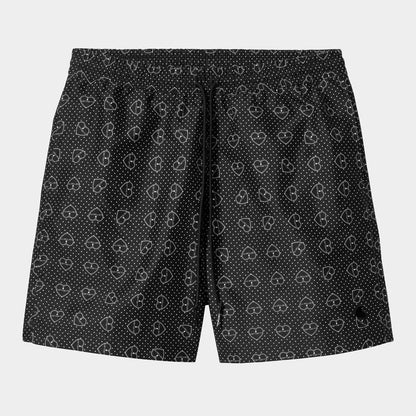 Carhartt WIP Slater Swim Trunks Black Print