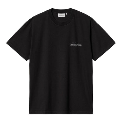 Carhartt WIP Stamp T-Shirt Black White M