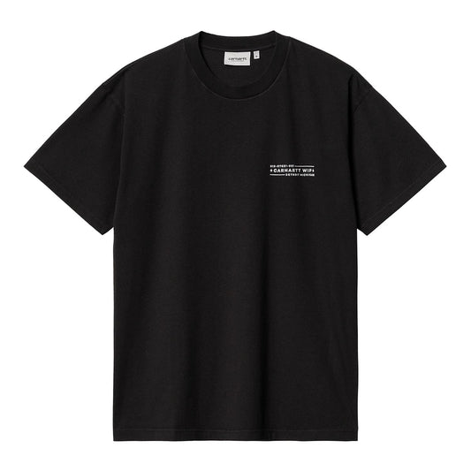 Carhartt WIP Stamp T-Shirt Black White M