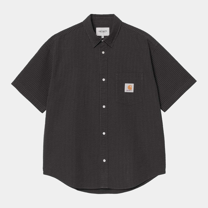 Carhartt WIP Toland Shirt Toland Stripe, Black