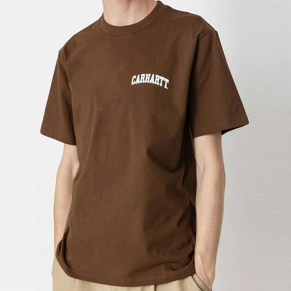 Carhartt WIP University Script T-Shirt Lumber