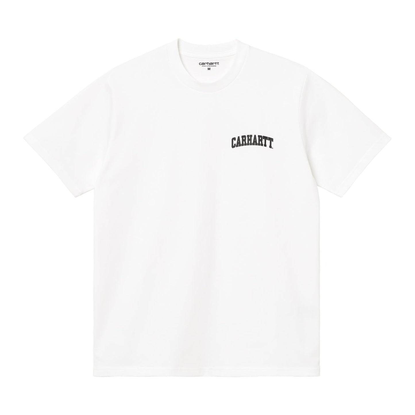 Carhartt WIP University Script T-Shirt White Black
