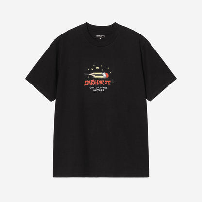 Carhartt WIP Work Life Romance T-Shirt Black