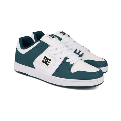 DC Manteca Shoes White Navy