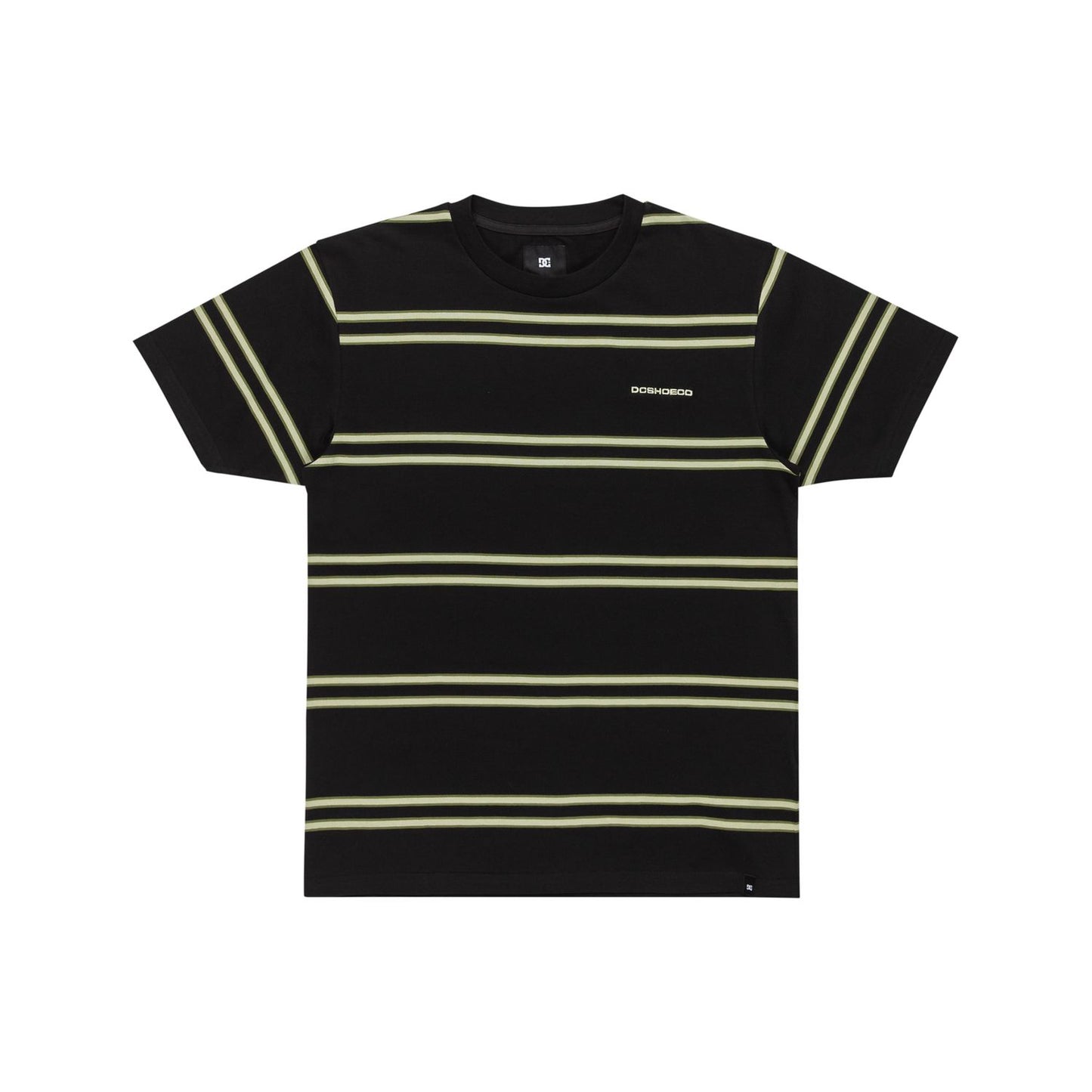 DC Portside Stripe T-Shirt Black Portside Stripe