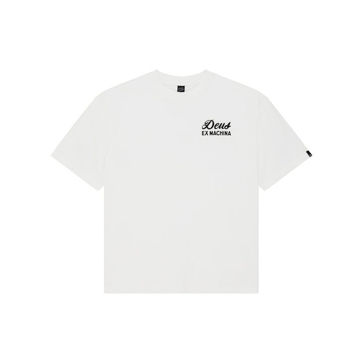 Deus Ex Machina Biarritz Sign T-Shirt White