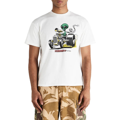 Deus Ex Machina Celestial Rod T-Shirt Vintage White