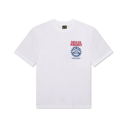 Deus Ex Machina Crank T-Shirt Vintage White