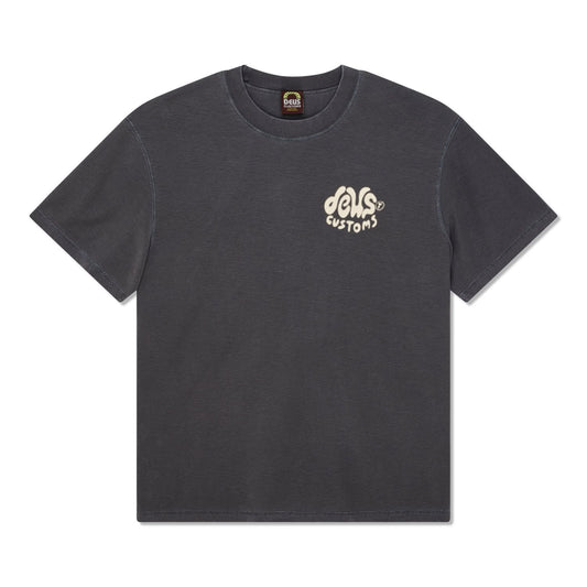 Deus Ex Machina Debris Reverse T-Shirt Anthracite
