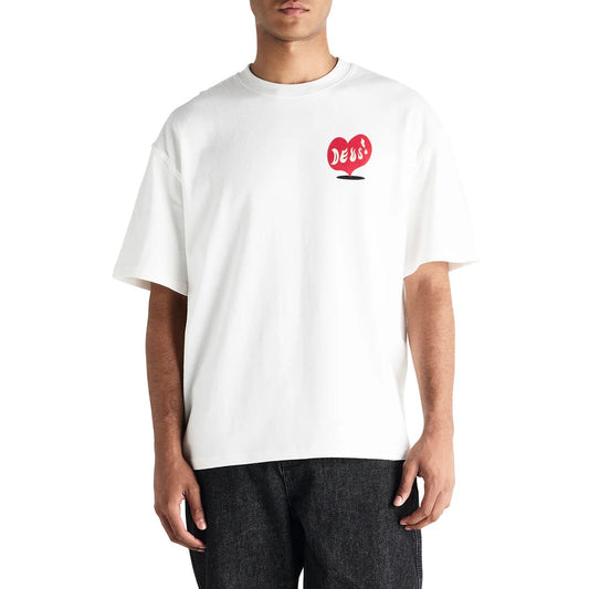 Deus Ex Machina Deep Cut T-Shirt Vintage White