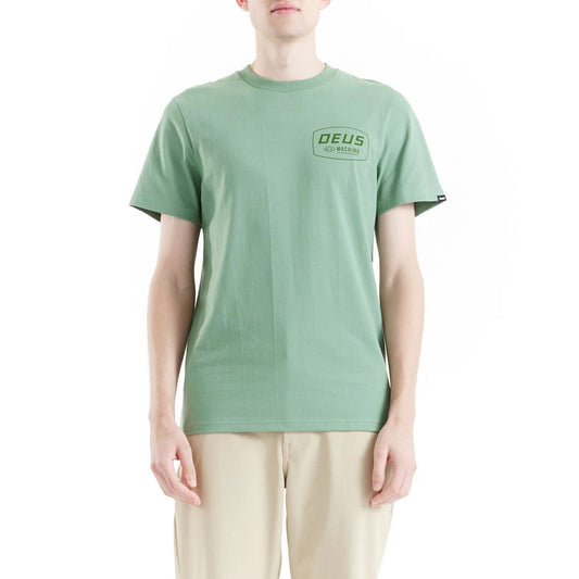 Deus Ex Machina Expo T-Shirt Shale Green