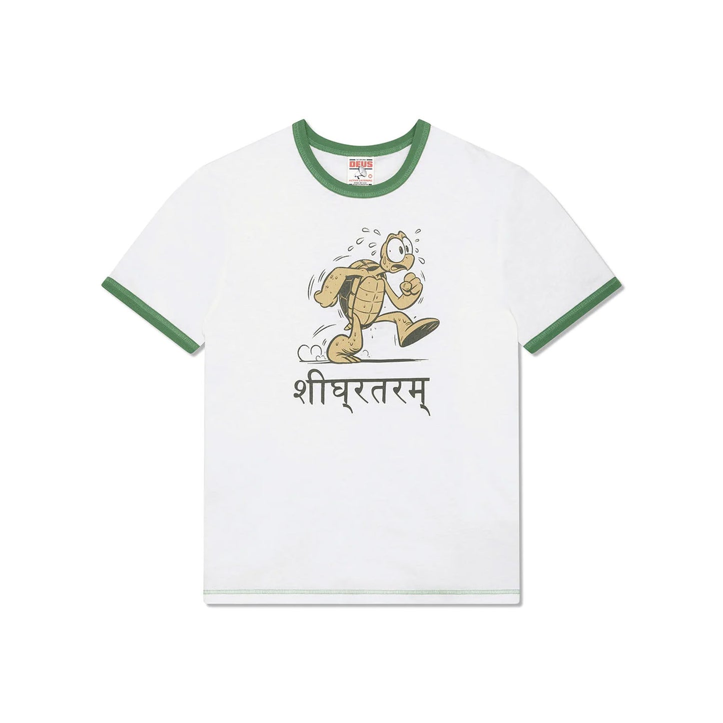 Deus Ex Machina Faster T-Shirt Dirty White