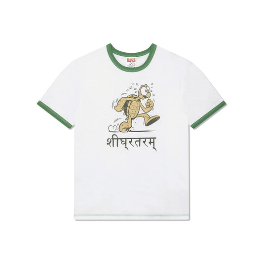 Deus Ex Machina Faster T-Shirt Dirty White