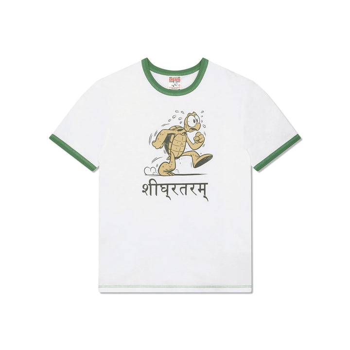 Deus Ex Machina Faster T-Shirt Dirty White