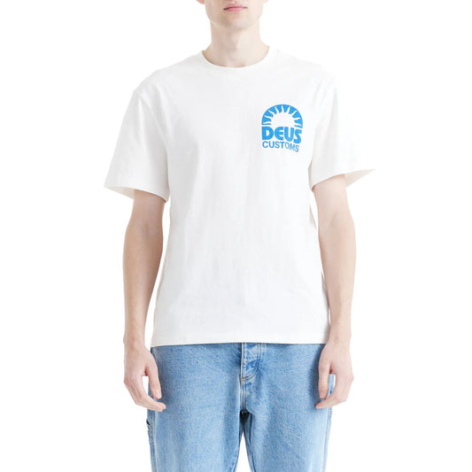 Deus Ex Machina Melodies T-Shirt Vintage White