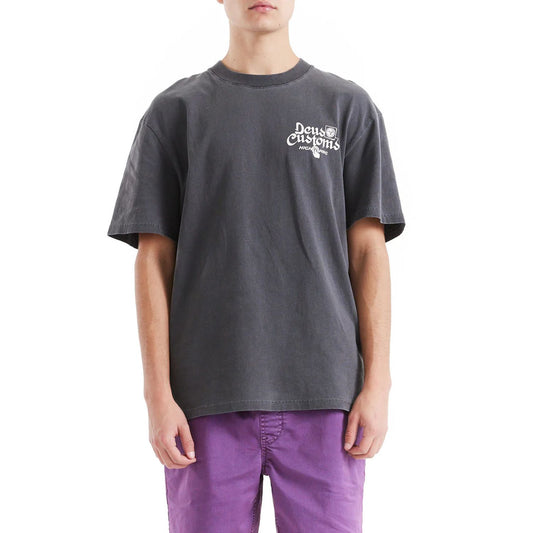 Deus Ex Machina Open Head T-Shirt Anthracite