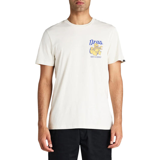 Deus Ex Machina Overbite T-Shirt Dirty White