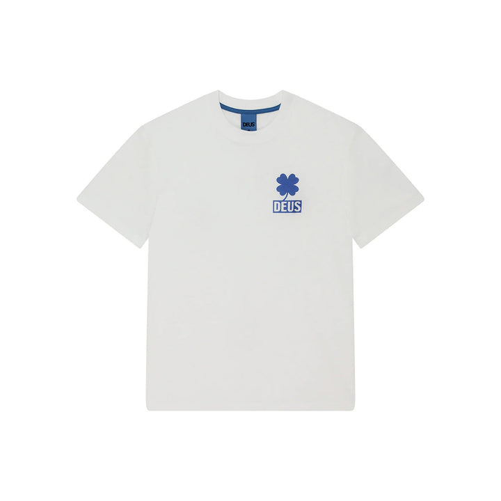 Deus Ex Machina Quad T-Shirt Vintage White