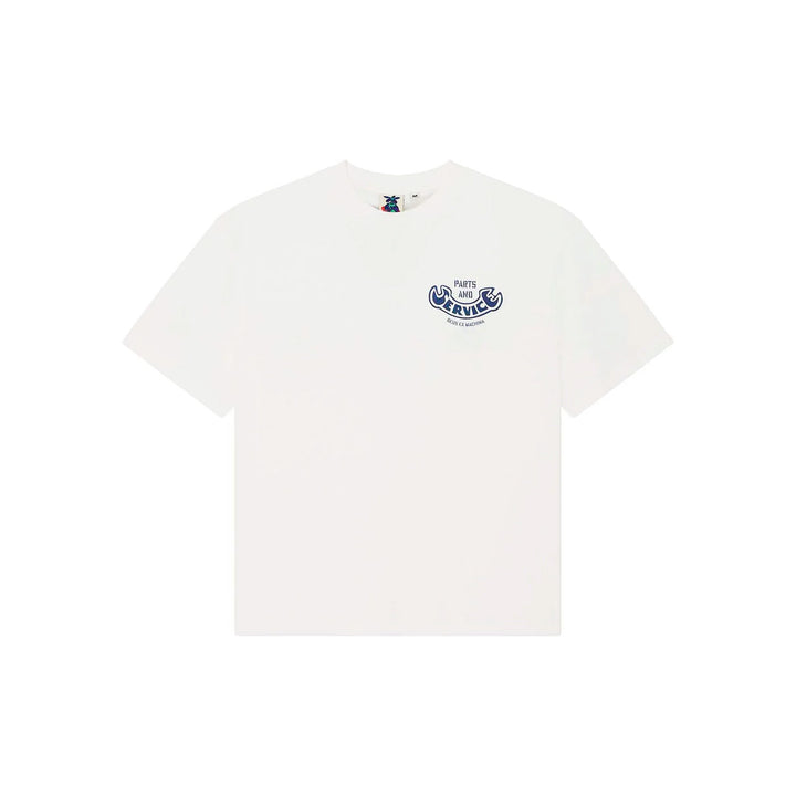 Deus Ex Machina Ruff And Smooth T-Shirt Vintage White