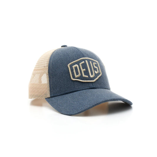 Deus Ex Machina Shield Trucker Cap Legion Blue