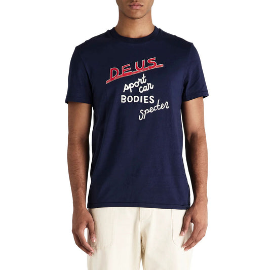 Deus Ex Machina Specter Workshop T-Shirt Azure Navy