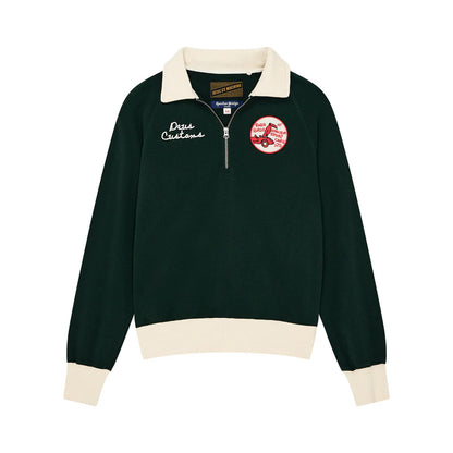 Deus Ex Machina Specter Zip Sweat Racing Green