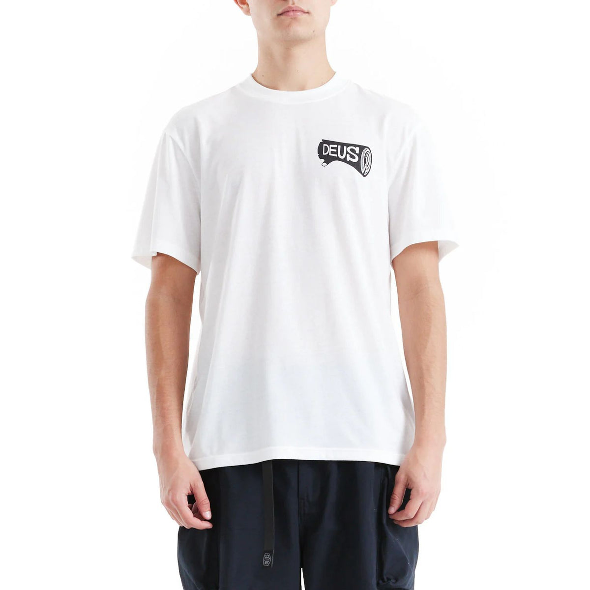 Deus Ex Machina The Log T-Shirt Vintage White