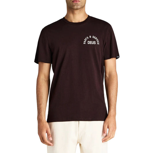 Deus Ex Machina Troop T-Shirt Choc Plum
