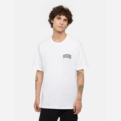 Dickies Aitkin Chest Logo T-Shirt White