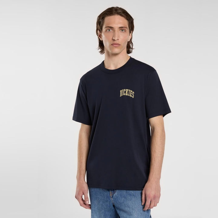 Dickies Aitkin Chest Logo T-Shirt Night Sky
