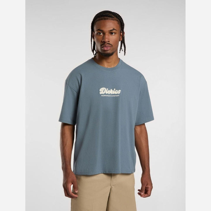Dickies Lewistown Embroidered T-Shirt Stormy Weather