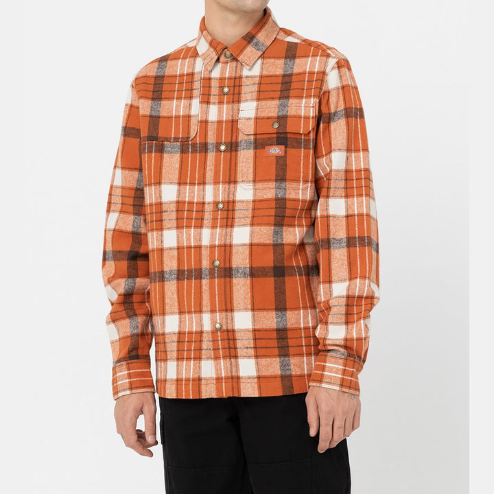 Dickies Nimmons Shirt Bombay Brown