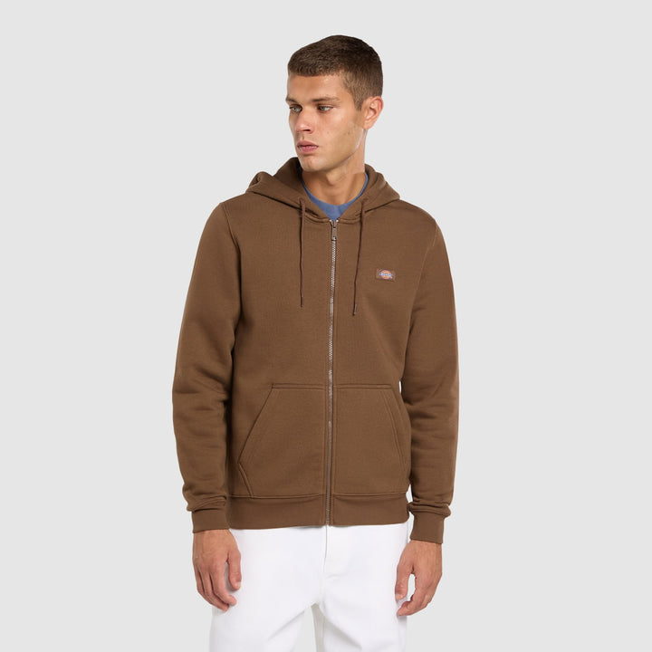 Dickies Oakport Zip Hoodie Timber