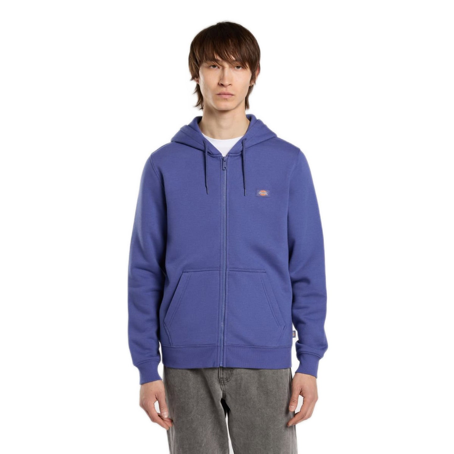 Dickies Oakport Zip Hoodie Blue