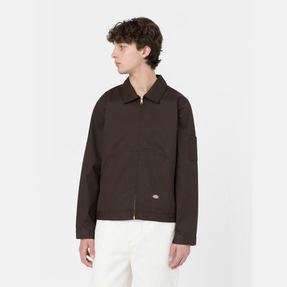 Dickies Unlined Eisenhower Jacket Dark Brown