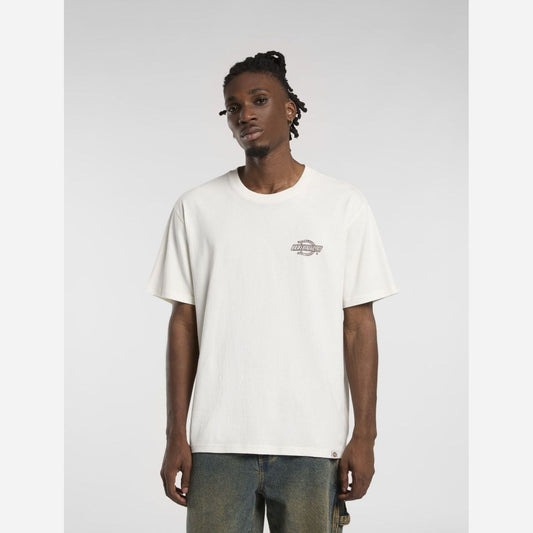 Dickies Wood Logo T-Shirt Egret