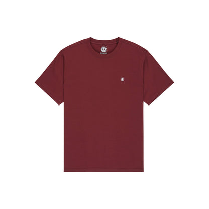 Element Icon Embroidery T-Shirt Zinfandel