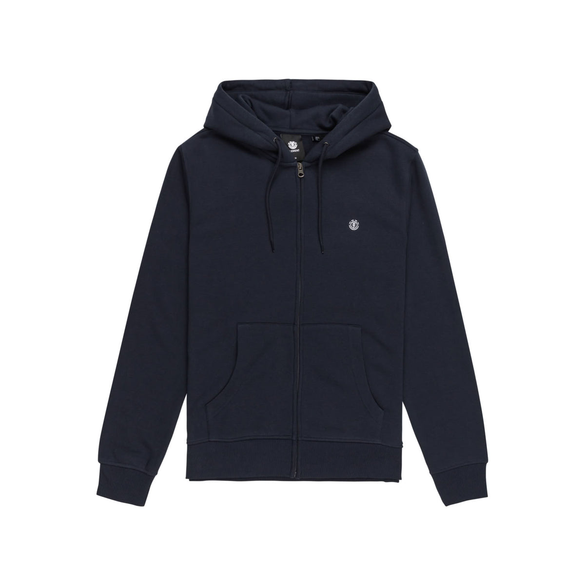 Element Icon Embroidery Zip Hoodie Eclipse Navy