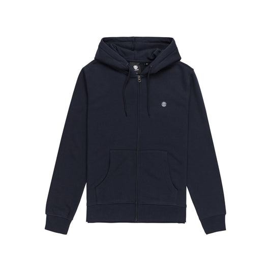 Element Icon Embroidery Zip Hoodie Eclipse Navy
