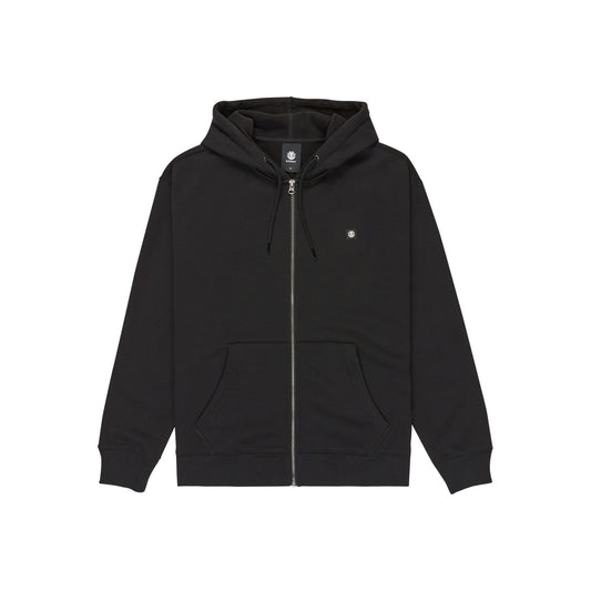 Element Icon Rain Zip Hoodie Flint Black