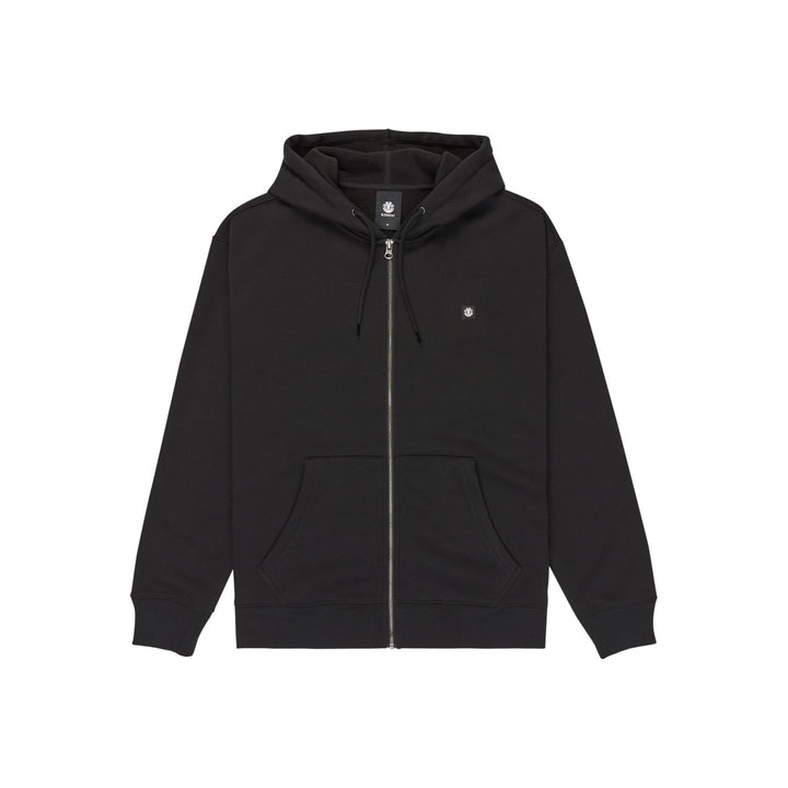 Element Icon Rain Zip Hoodie Flint Black