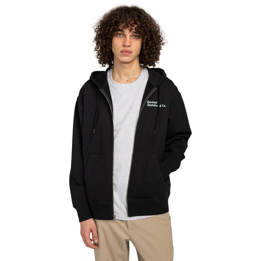 Element Supplier Full Zip Hoodie Black