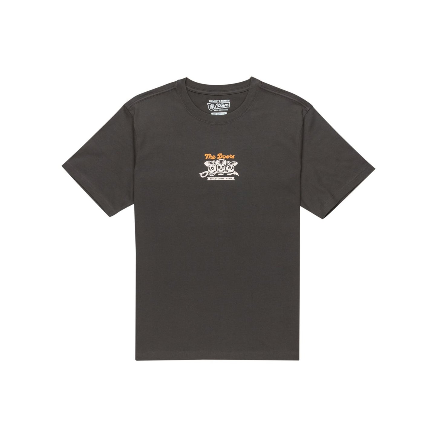 Element Timber Skeleton Gang T-Shirt Off Black