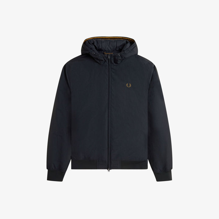 Fred Perry J1304 Hooded Brentham Jacket Navy